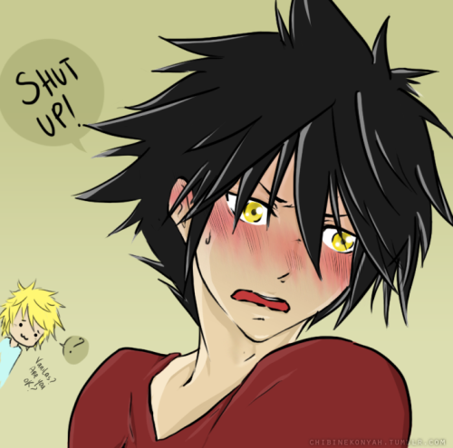 “Can you draw an embarrassed Vanitas?” Sure :3