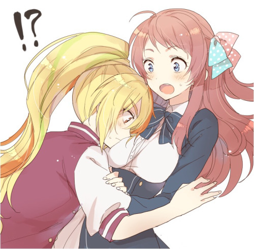 wholesomeyuri:
“✧･ﾟ: *✧ Saki Made an Oopsie ✧ *:･ﾟ✧
“♡ Characters ♡ : Saki Nikaido ♥ Sakura Minamoto
♢ Anime ♢ : Zombie Land Saga - (AL, A-P, KIT, MAL)
☆ Source ☆ : pixiv (Album - 3/6)
.｡*ﾟ+.*.｡ Art by  Azuki  ｡.*.+*ﾟ｡.
”
♥*♡+:｡.｡ check out...