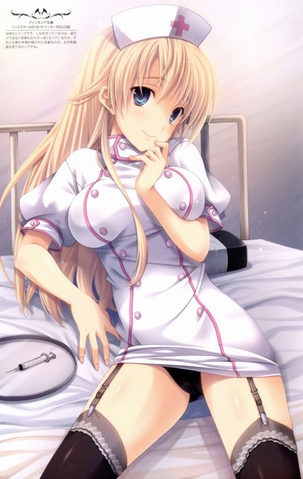 【二次・ZIP】一生看護して貰いたい美少女ナースの画像 | 桃色虹画像 -二次元萌え画像エロ画像まとめ-