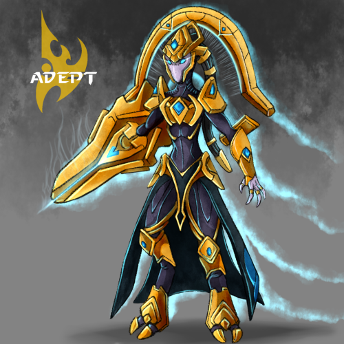 (Starcraft 2 story)The “Adepts” are a specialized infantry officer of the “Protoss