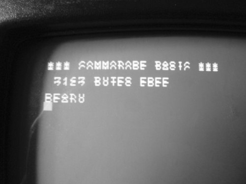 koney-scanlines:COMmoN prObLeMs WiTH thE COMmoDorE Pet 2001