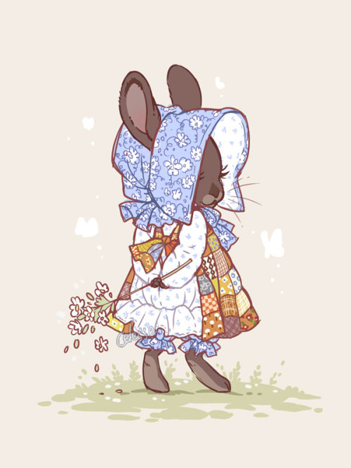 labelleizzy:celesse:I was in a vintage mood so I looked up some Beatrix Potter and Holly Hobbie refs
