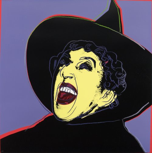 adreciclarte: The Witch by Andy Warhol  
