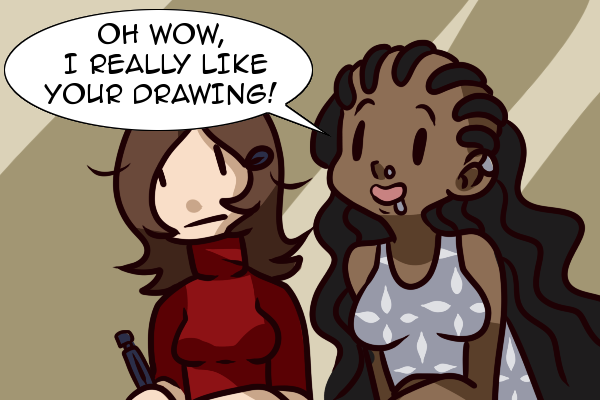  jamietheignorantamerican: AKA: the most paranoia-inspiring phrase any artist hears