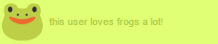 raymanravingrabbids2: peachgato:  girlfriendluvr:   viibri:  bugeys:  sunnyboxes:  this user loves frogs a lot!  @ghostyfrog   @vampasha   @lesbianbibury   @noodle   @sentimental-smile 