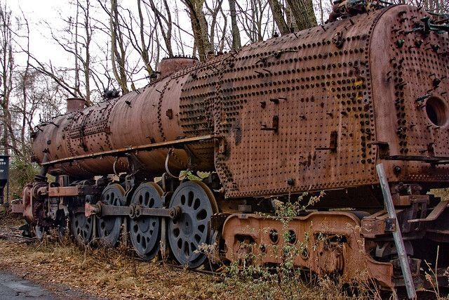 brassandbolts:  Left to rust, the age of steam power long behind us.