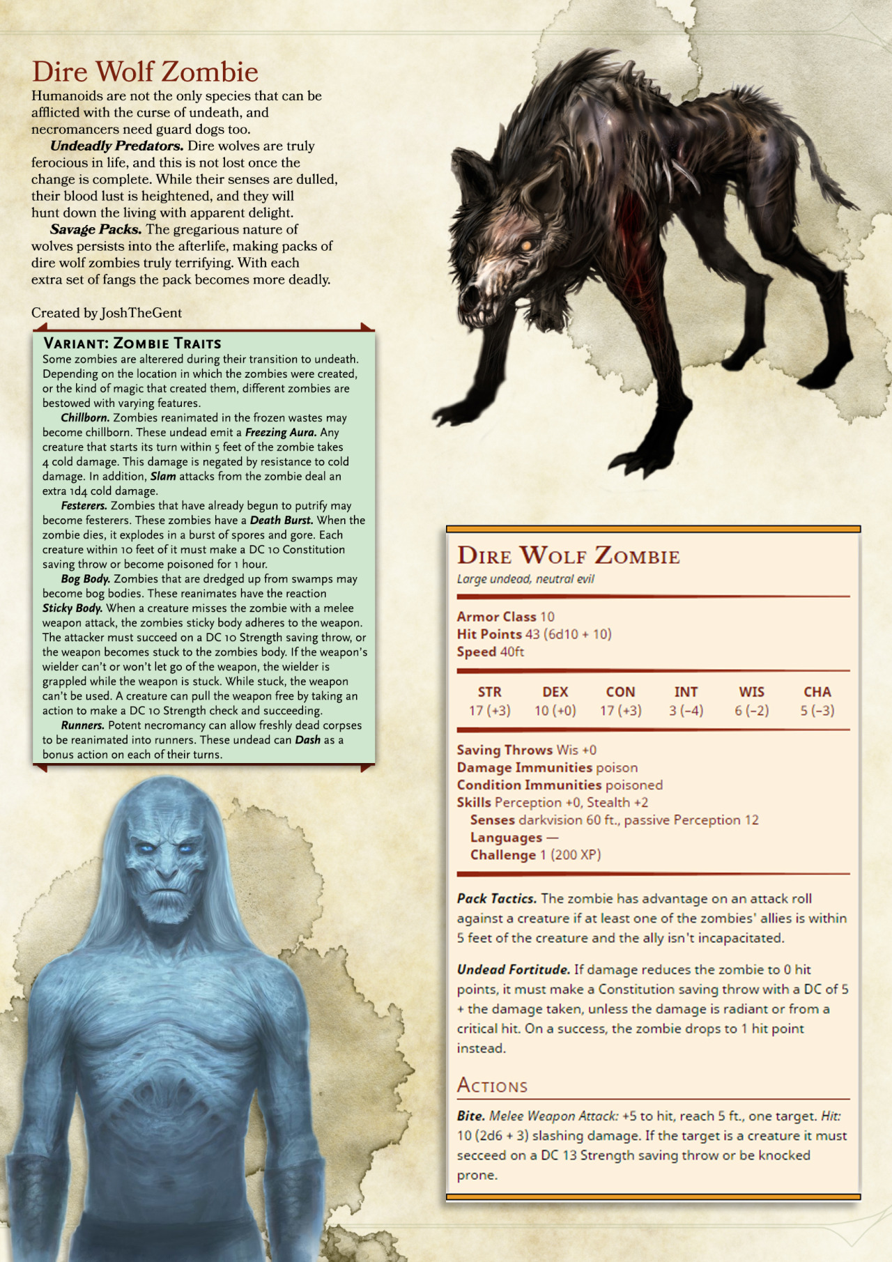 Zombie - Monsters - D&D Beyond