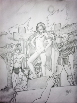 thegorean:   Gor manga style by an interesting artist Artist: ApocalypticAtsuko http://apocalypticatsuko.deviantart.com/
