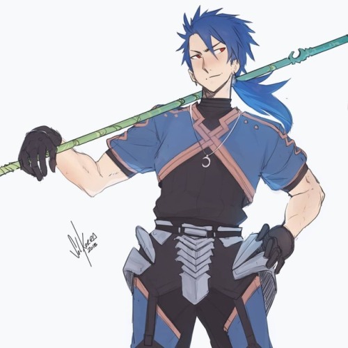 museofmelody: solkorra: I’m playing #FateGrandOrder and Cú is my principal fighter uwu 