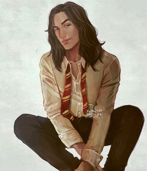 tasiams: Sirius Black Collaboration between me and @upthehillart She drew the lines and I coloured! 