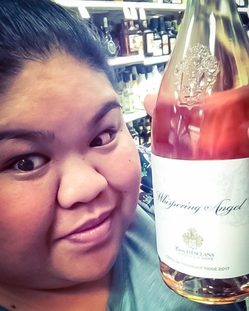 #WhisperingAngel &hellip; “Drink me&hellip;” This Rosé was actually calling my name&hellip; #WineNi