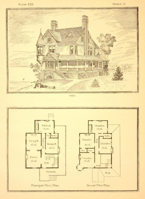 J.H. Kirby’s Modern Cottages (1885) - Design No. 21