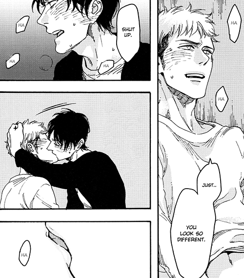 Edi's reading yaoi