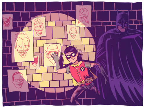 baturday:Batman and Family by Dan Hipp