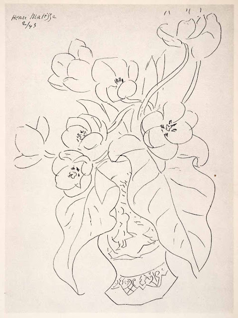 yama-bato:Henri Matisseculturevore.blogspot.ro/2016/05/plant-drawings-henri-matisse.html