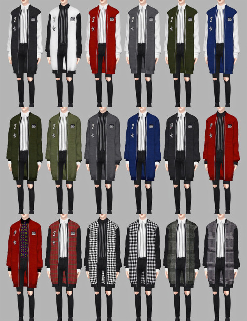 meeyou-x: M Aaron blouson 29 swatches / top / only male do not re upload other sites. do not re-edi