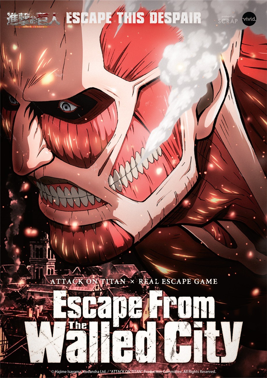  Attack on Titan Real Escape Game Heads to 3 U.S. Cities San Francisco, Los Angeles,