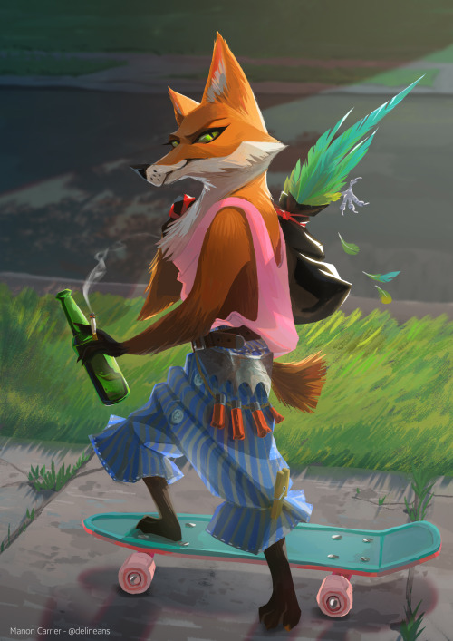 Character Design Challenge - Fox adventurer It’s a jackass fox going from villages to suburbs. To ac