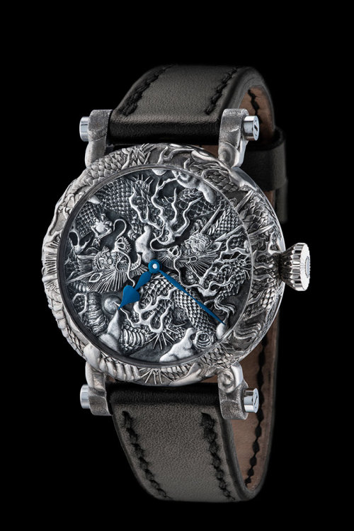 really-shit:  Kennin-ji Temple Masters Project by Speake-Marin An ornate timepiece inspired by the h