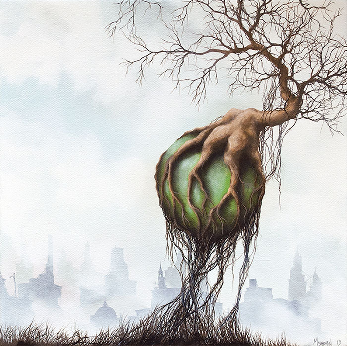 crossconnectmag:  Paintings by Brian Mashburn  Brian Mashburn is an American artist