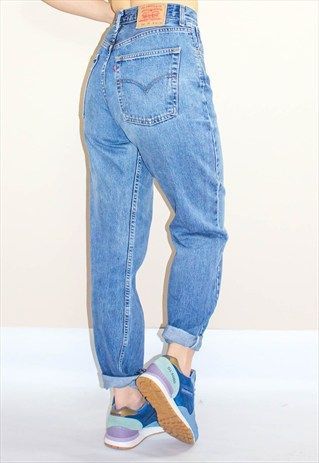Just Pinned to Jeans - Mostly Levis: Vintage 80’s Levi’s 504 High Waisted Jeans http://ift.tt/2kfjbo5 Please visit and follow my other Jeans-boards here: http://ift.tt/2dlnTBk