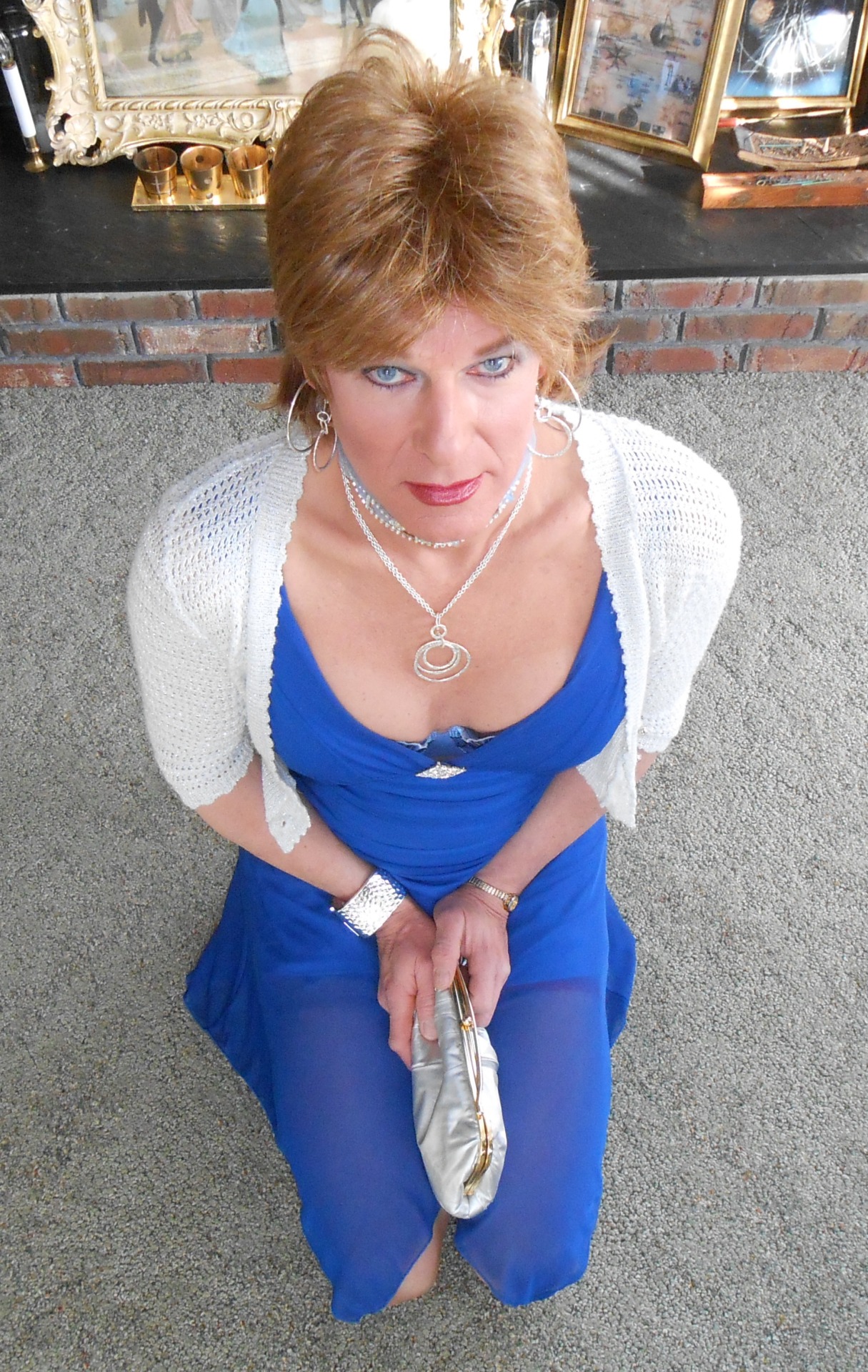 angelinasissy:  shapeshifterbook:  A nervous feminized, cuckolded, hubby sissy kneels