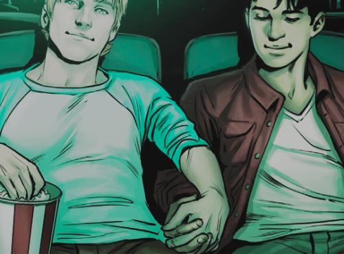 midniter: @lgbtincomics Pride Month Challenge 2022↳ days 17-18: tim drake &amp; bernard dowd in dc