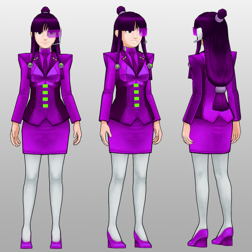 A few months ago, I was commissioned by @narplebutts to make 3D versions of some sprites. Here are s