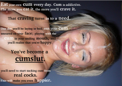 Jcduke1:  Sissymeishappy:  Fritz-The-Faggot:  My Craving For Cum Is Growing.  Please,