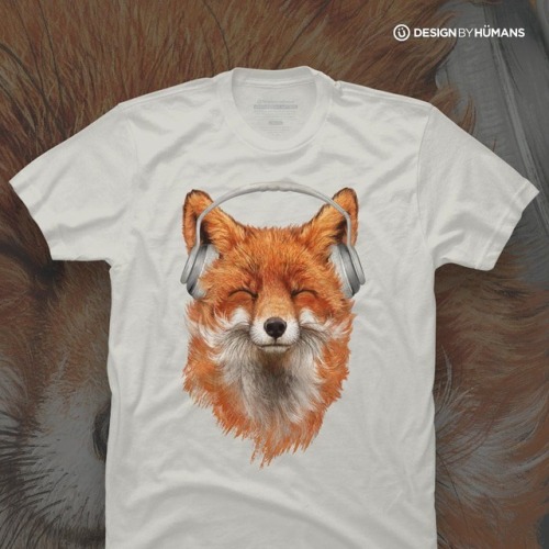 Smiling Musical Fox #tee #animal #smiling #drawings #coolkids #feelinggreat #goodvibes #foxes https: