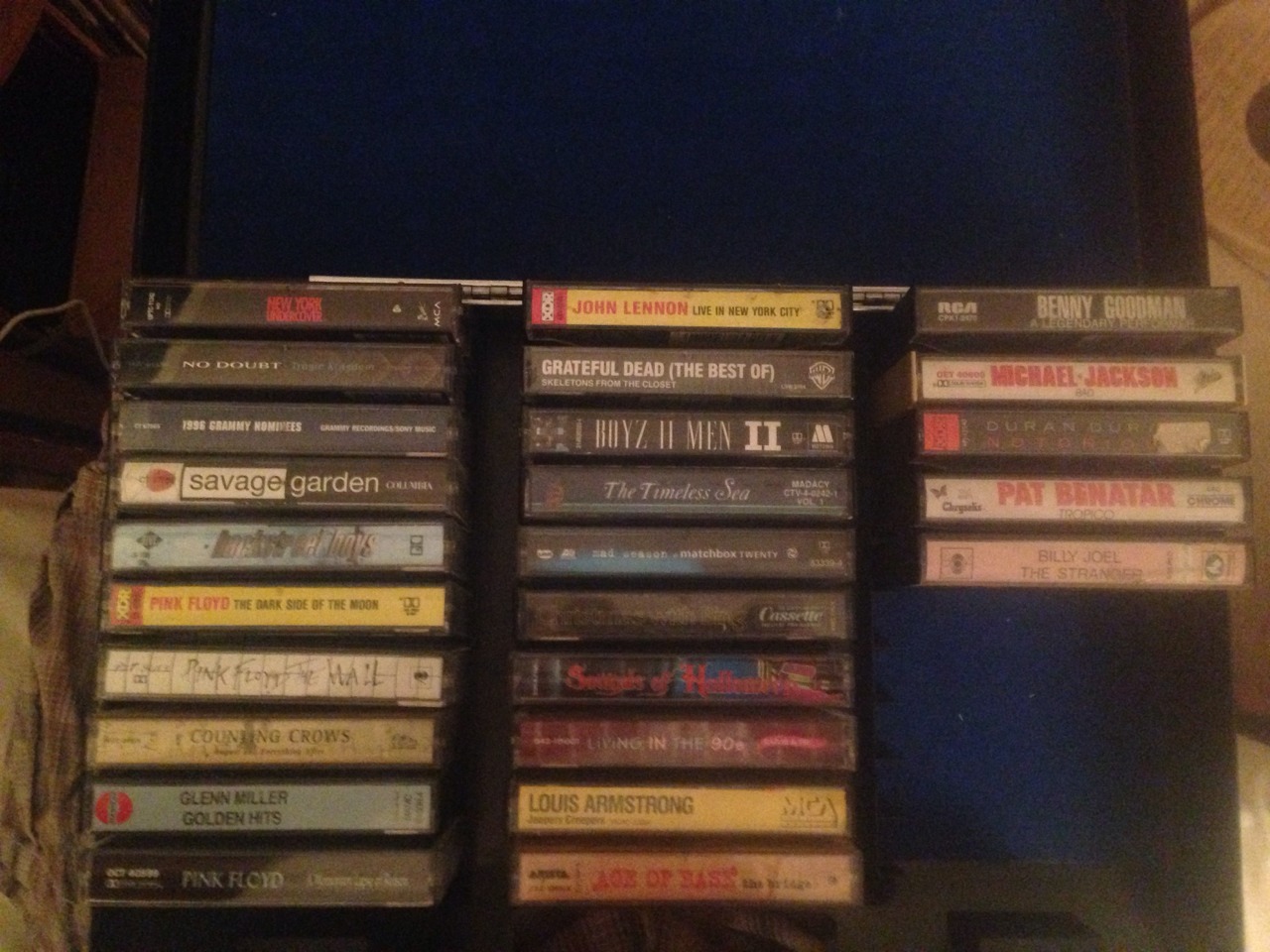 bulbashit:  My music collection as of right now! Consists of audio CDs, 33s, 45s,