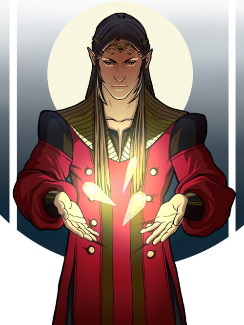 gerwell:Fëanor and the silmarils.Difficult to imagine the possible size of the silmarils, given