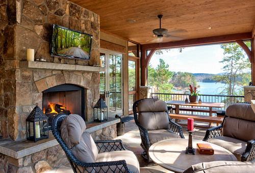 georgianadesign:  Lakefront residence, The Reserve at Lake Keowee, SC. Ridgeline