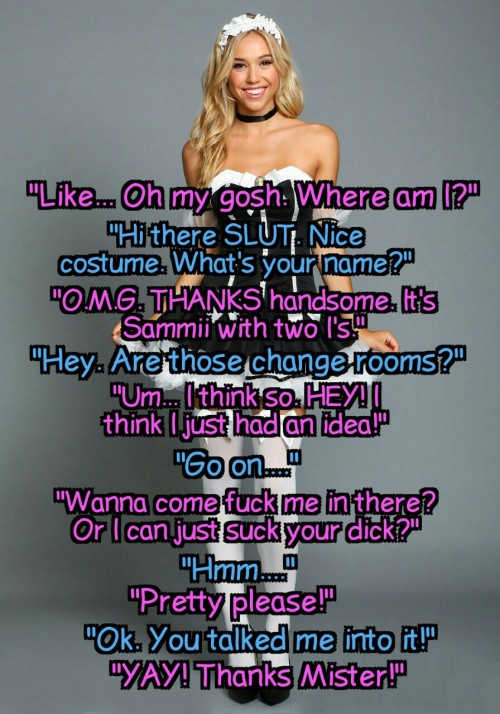 bi-slut-boi: If any of you followed my “Sissy Sam’s blackmail” story back in the d