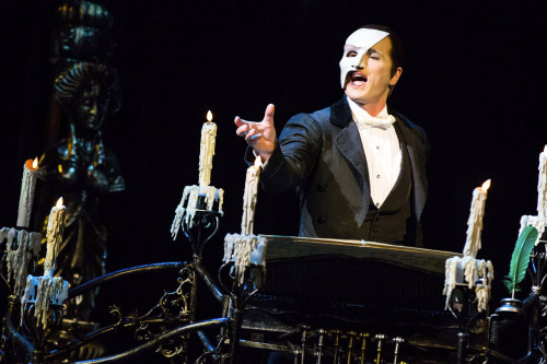 operafantomet: Peter Jöback as the Phantom in POTO Stockholm. Many Phantoms has starred in productio