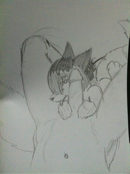 So the name of this blog is “Agent Blayze Draws Porn”…. But 90% of this blog is p
