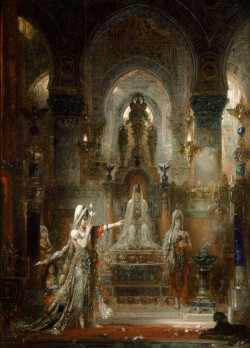 scribe4haxan:  Salome Dancing Before Herod, 1874-76 ~ Gustave Moreau