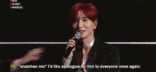 thesuperjunior:heechul fed up with his embarrassing leader.