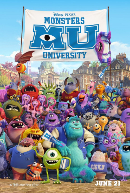 New Monsters University Poster Revealed! Click For More Info