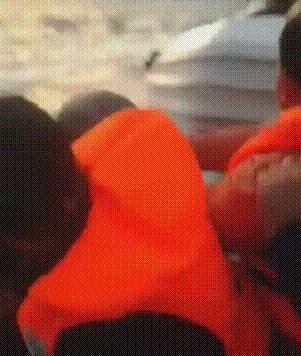 March 12 2016 - Turkish coast guards are shown trying to stop refugees from reaching Europe. [video]