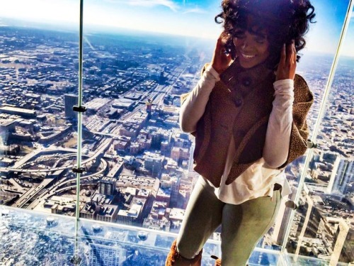 When you say you’re on top of the world and mean it. Views from the 103rd floor ——