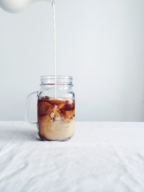 XXX lindalomelino:  Cold brew coffee, milk, cream, photo