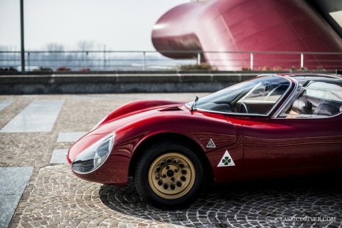 vintageclassiccars:Alfa Stradale.