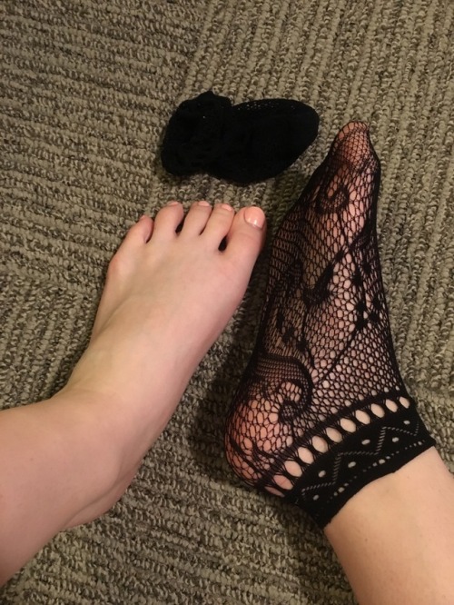 Sock lingerie strip tease anyone?- Luna