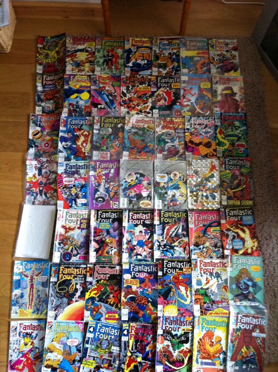 gutsanduppercuts:  Today I found my Fantastic Four collection.