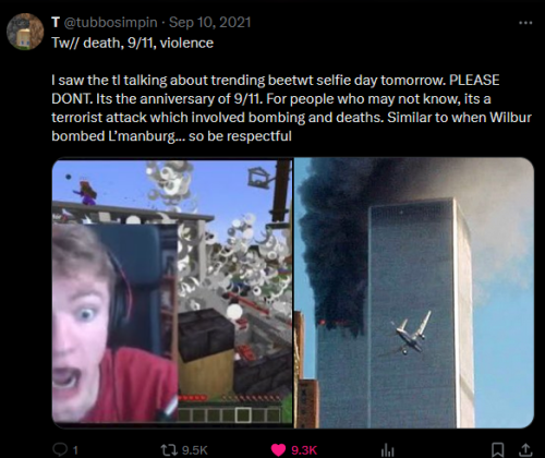 Tw// Death, 9/11, Violence