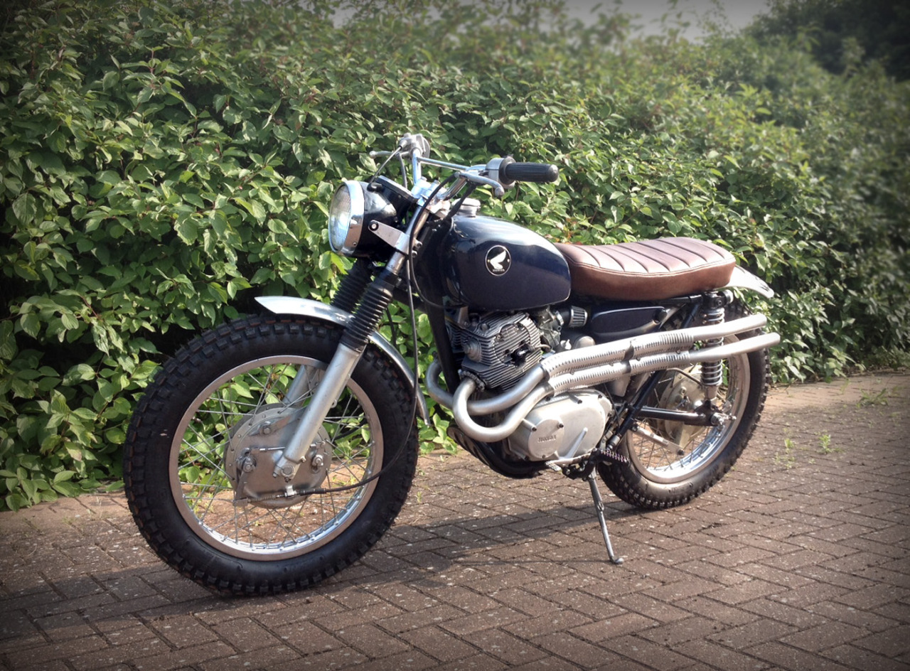 motoblogcl:  Ross’s CL350