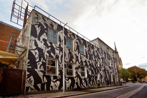 asylum-art-2:Street art of David de la Mano   the print partnership presents his latest endeavor, ‘e