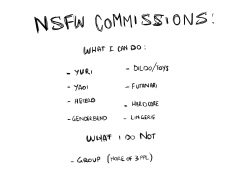 NSFW Commissions