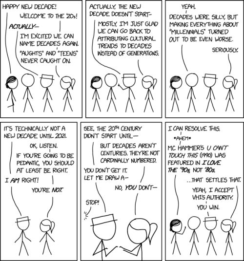 dr-archeville:xkcd, “I Love the 20s” [source]Secret Text: “Billboard’s &ldqu